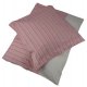 JuniorBettwsche 130x100 cm, Baby Streifen rosa