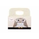 3 Sprouts Aufbewahrungskorb mit Haken fr Windeln, Owl