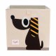 3 Sprouts Aufbewahrungskasten, Hunde-Motiv