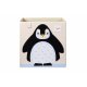 3 Sprouts Aufbewahrungskasten, Penguin-Motiv
