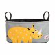 3 Sprouts Aufbewahrungskorb fr Klapp- und Kinderwagen (Stroller organizer), Nashorn