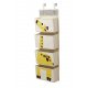 3 Sprouts Wand-Organizer mit Taschen, Giraffe