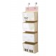 4 Sprouts Wand-Organizer mit Taschen, Lama