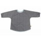 FRANCK & FISCHER Schrze mit langen rmeln, fr Kinder von 2-5 Jahren, Blumenmuster/Grau