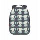 FRANCK & FISCHER Rucksack, Herbert der Hund/Grau