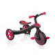 Globber Trike Explorer 2 in 1 Kombi-Dreirad und Laufrad, Rot