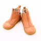 Angulus Chelsea Boot in Peach/Pink mit Reiverschluss und Gummizug