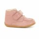 Pom Pom Anfngerschuhe mit Futter, Old Rose