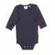 Msli Body l/, Woolly Silk/Midnight Blue