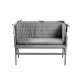Markland Matratze und Bettumrandung Set fr Babytrold Beistellbett, Grau