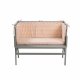 Markland Matratze und Bettumrandung Set fr Babytrold Beistellbett, Rosa
