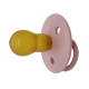 Mininor Naturkautschuk Schnuller 6 Monate+ (2 St�ck), Pink