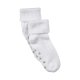 Minymo Baby Rippensocken m. Dupper (2er Pack), Wei