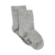 Minymo Knchelsocken (2er Pack), Hellgrau Melange