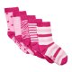 Minymo Socken (5er Pack), Muster/Rosa