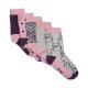Minymo Socken (5er Pack), Muster/Dusky Orchid