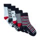 Minymo Socken (5er Pack), Muster/Dark Navy