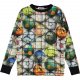 Molo T-shirt LS, Rill/Fublle