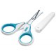 NUK Baby-Schere in Etui, Blau