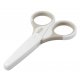 NUK Baby-Schere in Etui, Grau