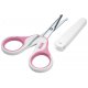 NUK Baby-Schere in Etui, Rosa