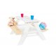 Pinolino Kinder Gartenmbel Set (4 Personen), Nicki/Wei/Kiefer unbehandelt