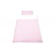 Pinolino Junior-Bettwsche 100x135/40x60cm, Vichy-Karo-Rosa