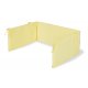 Pinolino Bettbegrenzung fr Babybett 165x28cm, Frott/Gelb