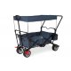 Pinolino Bollerwagen Paxi dlx Komfort mit Bremse, Marineblau