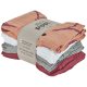 Pippi Stoffwindel 8 Stck, 65x65 cm, Misty Rose