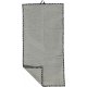 Smfolk Badehandtuch mit Apfelkante, Grau
