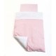 Babytrold Juniorbettwsche 100x140 cm, Streifen/rosa