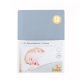 Pinolino Spannbettlaken fr Baby- und Juniorbetten (2 Stk.), Frottee/Helblau