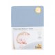 Pinolino Spannbettlaken f�r Wiegen, Bedside Crib und Kinderwagen 2 stk., Jersey/Hellblau