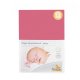 Pinolino Spannbettlaken f�r Wiegen, Bedside Crib und Kinderwagen 2 Stk., Jersey/Altrosa