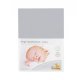 Pinolino Spannbettlaken fr Wiegen, Bedside Crib und Kinderwagen Jersey/Grau 